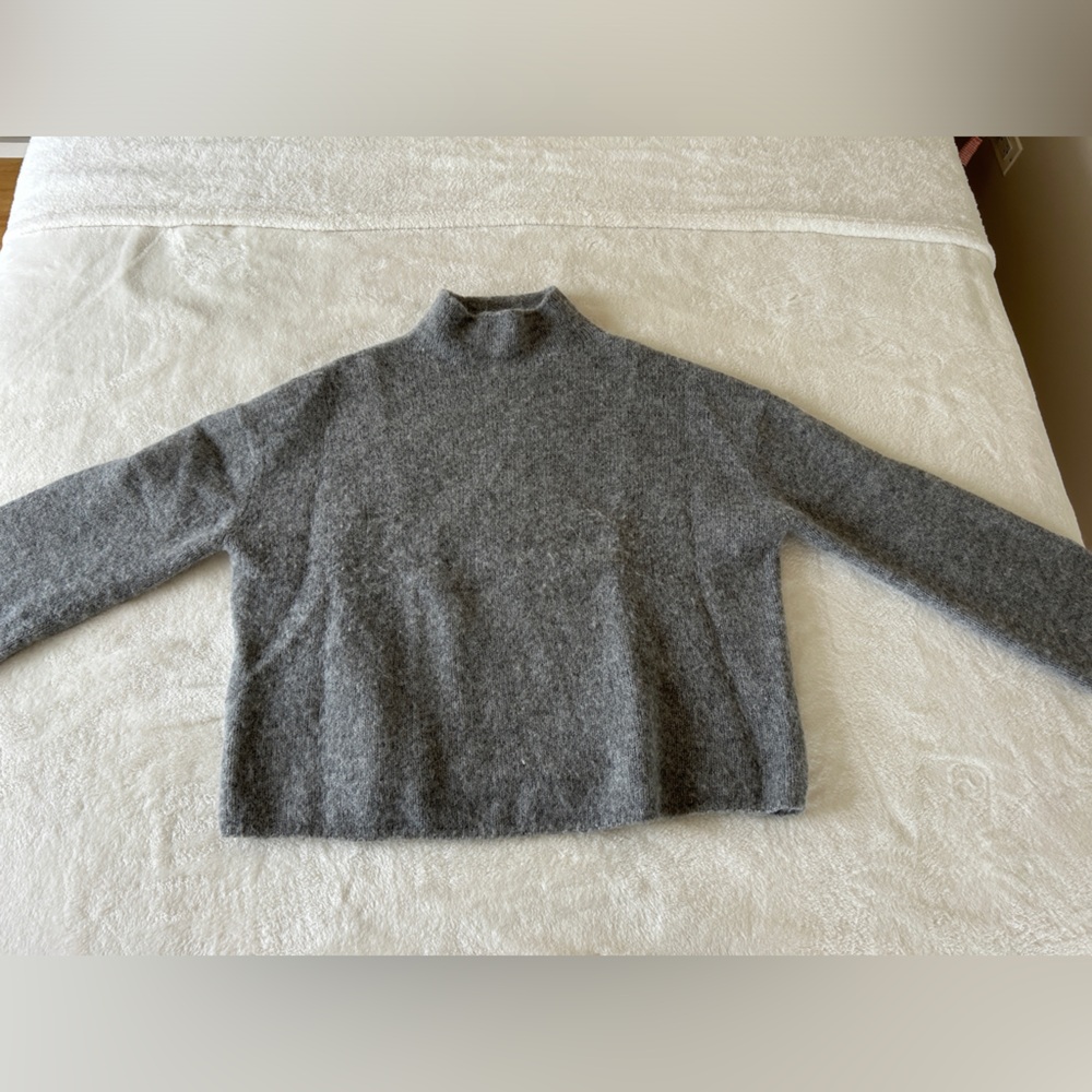 & Other Stories gray wool turtleneck